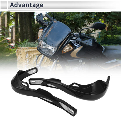 Set 1 Universal Hand Guard Knuckle Guard Protector Black for Motorcycles