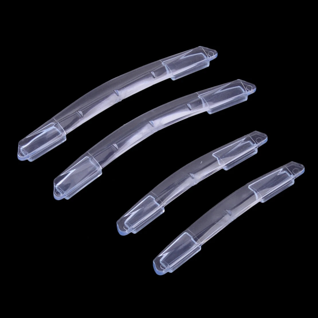 4x Door Edge Guard Bumper Protector Moulding Strip for Car Accessories
