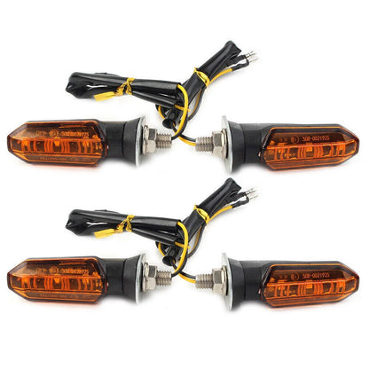 Universal 12V LED Turn Signal Indicator Lights for Motorcycle (No Year Specified)