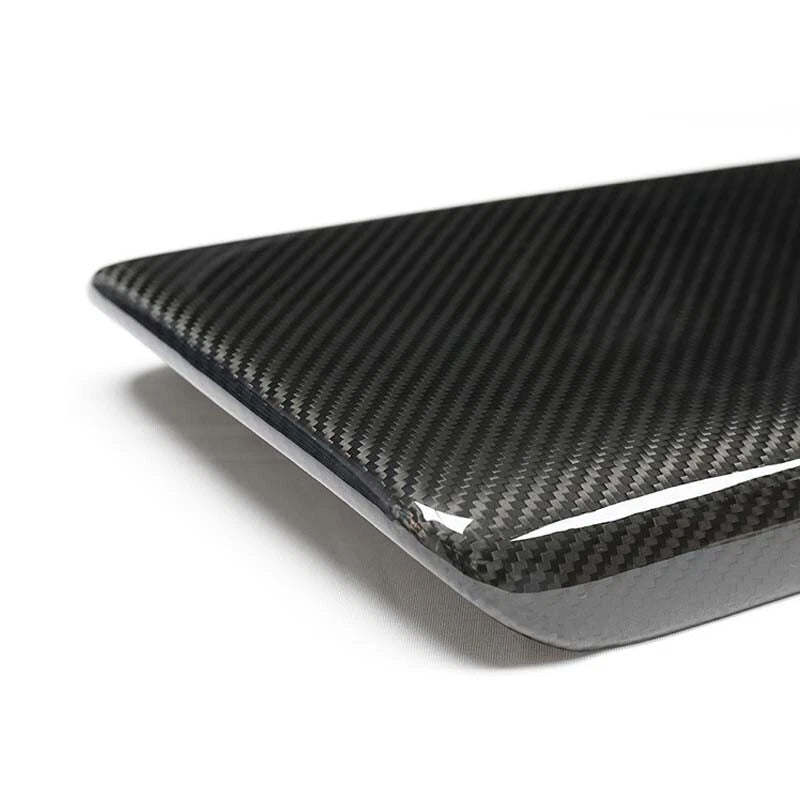 DRY Carbon Center Console Cover Armrest Box Trim for Tesla Model S/X 2021+