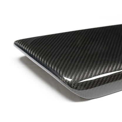 DRY Carbon Center Console Cover Armrest Box Trim for Tesla Model S/X 2021+