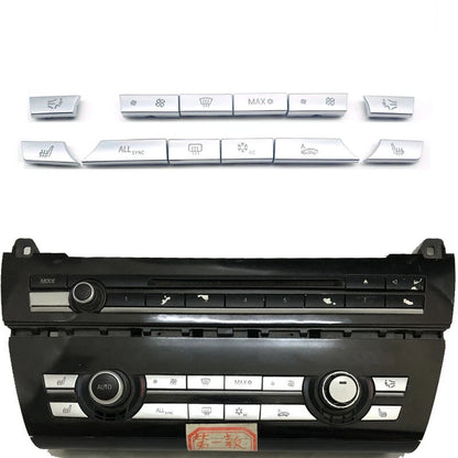 Replacement Air Condition Buttons Knob Key Cover Fit For BMW 5 X5 X6 F10 F18 F02