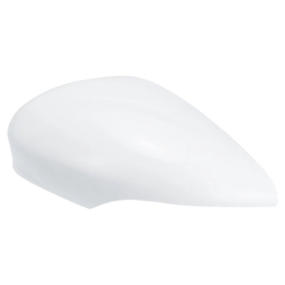 Left Passenger Side Wing Mirror Cap Cover White for Ford Fiesta