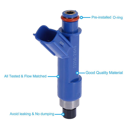 Fuel Injector 4x for Toyota Yaris 1.5L (2006–2012)