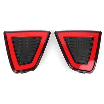 LED Rear Bumper Fog Brake Tail Lights for Honda Jazz (2014-2017)