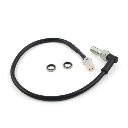 Hydraulic Brake Light Pressure Switch Bolt M10 for ATV Black
