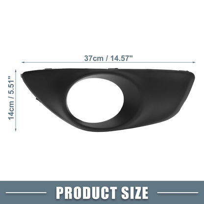 Front Left Right Fog Light Grille Cover for Hyundai Santa Fe (2010-2012) 2 x
