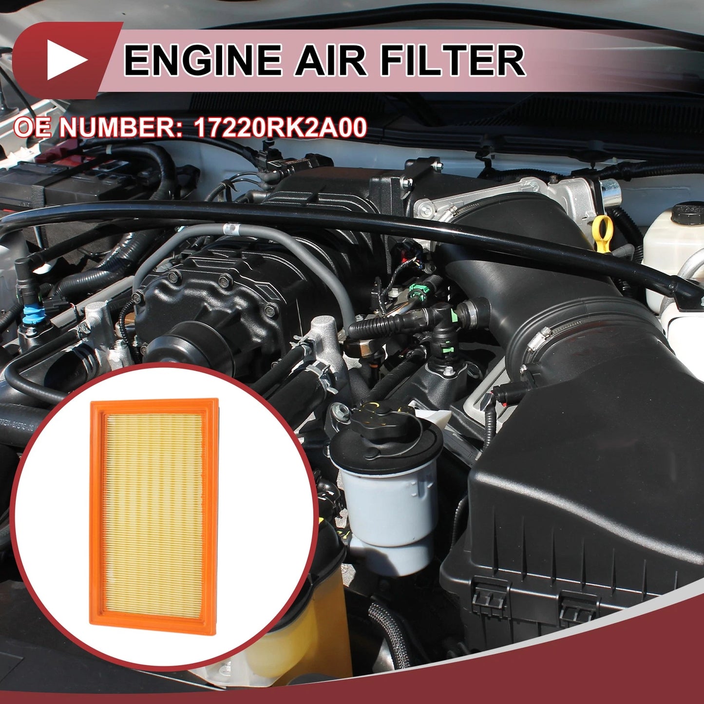 Engine Air Filter 3.7L for Acura TL (2009-2014)