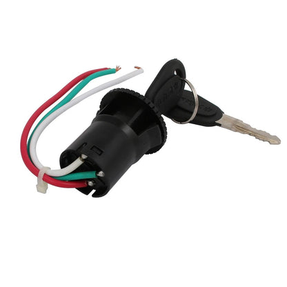 Ignition Switch Lock 3 Wires 2 x Keys for Motorcycle