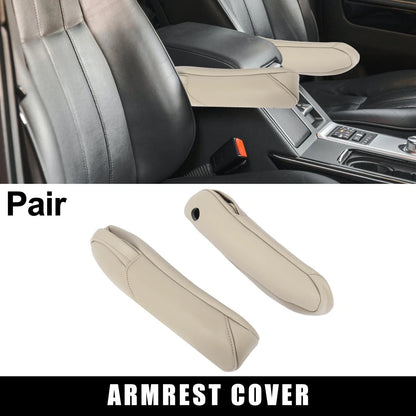 Beige Front Seat Armrest Cover for Honda CRV (2010-2011)