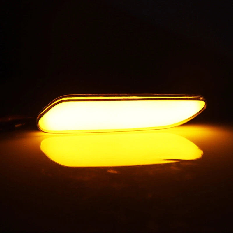 Amber LED Fender Side Marker Lights Lamp For 2011-2016 MINI Cooper Countryman