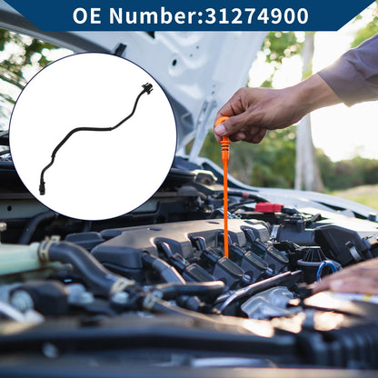 Radiator Hose for VOLVO XC70 2007-2016 Plastic Black 1 Pc