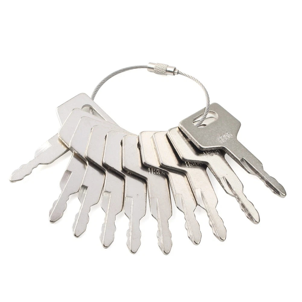 5 x H806 Ignition Keys for Takeuchi Heavy Equipment (7001-00019)