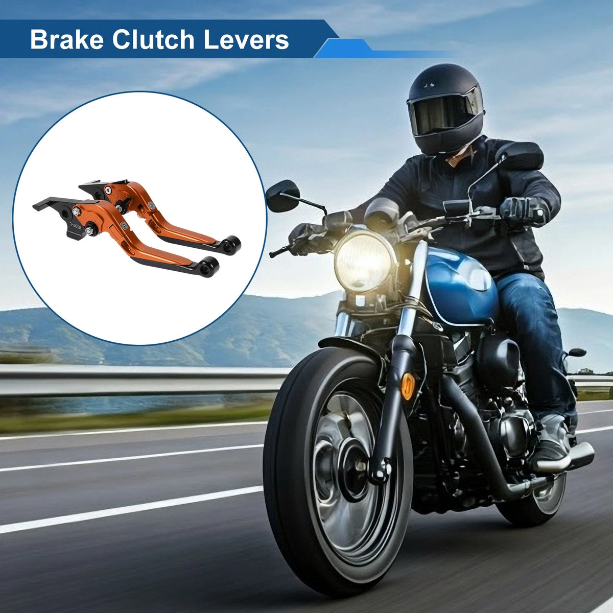 Lever / Adjustable Short-Long Brake Clutch Lever for Yamaha TMAX560 (2019–2020)