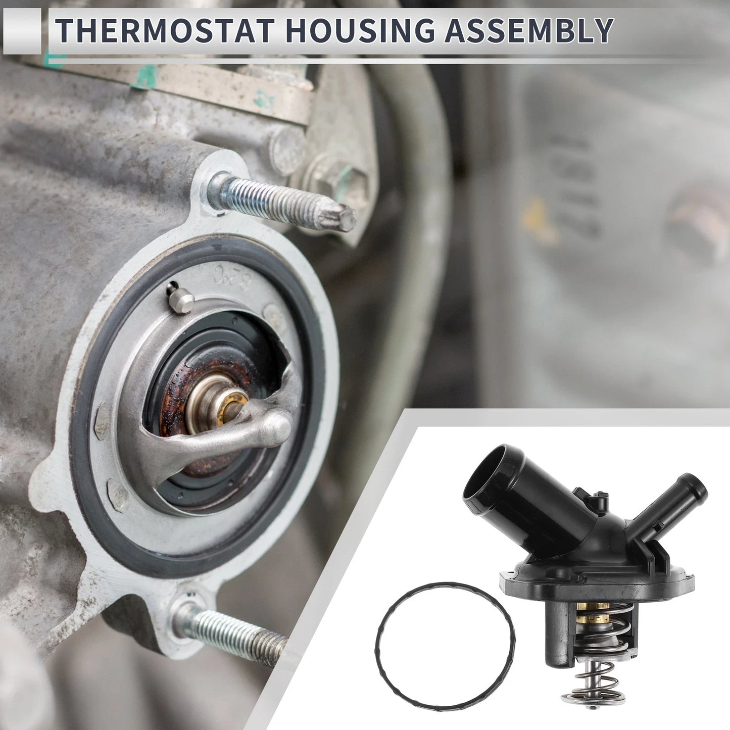 Engine Coolant Thermostat Housing for Honda Accord 3.5L (2013-2017)