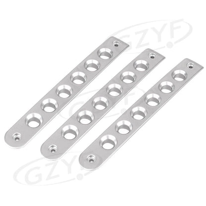 Silver Door Handles Tailgate Trim Insert for Jeep Wrangler JK (2007-2016)