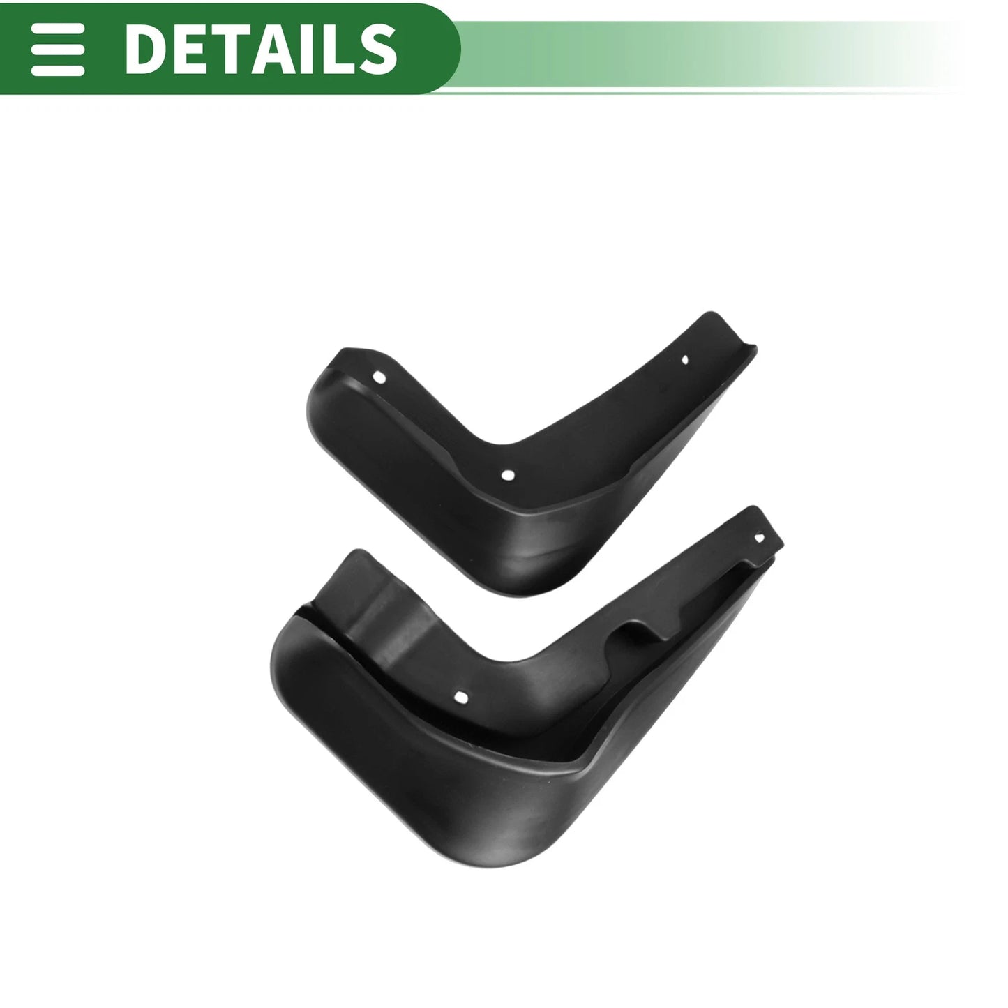Mud Flaps Splash Guards for Ford Focus Saloon 2012-2018 with Mount Accessories