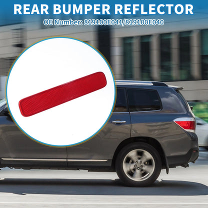 Rear Right Side Bumper Reflector for Toyota Highlander (2011–2013)