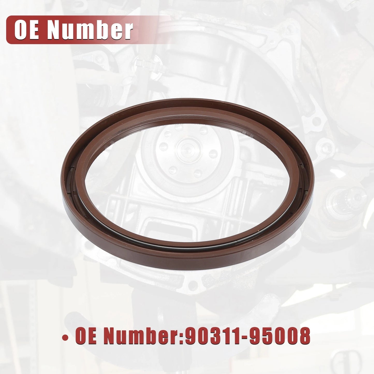 Engine Crankshaft Oil Seals for Toyota Land Cruiser, 4Runner (2003-2023)