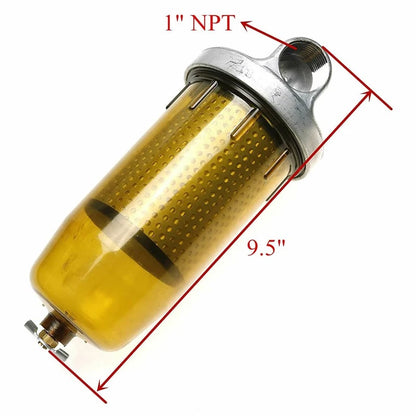 1" NPT Cap Fuel Tank Filter for Goldenrod 496