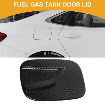 Fuel Tank Door Cap for Kia Sorento (2021-2024) Carbon Fiber Black