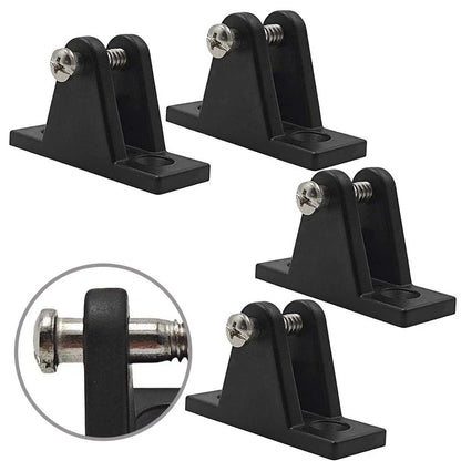 4pcs Marine Nylon Plastic Hinges for Boat Deck/Yacht Bimini Top