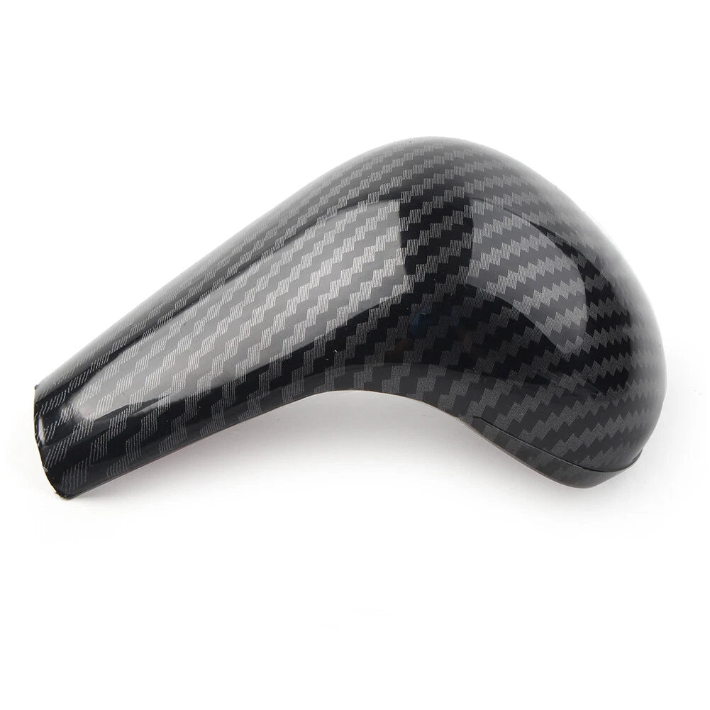 ABS Carbon Fiber Console Gear Shift Knob Cover for Mazda 3 Axela (2020-2021)