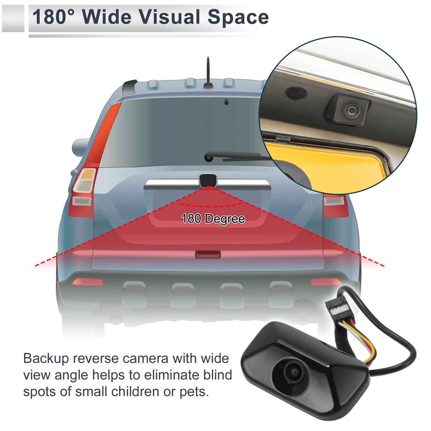 Rear View Camera for Kia Soul (2010-2013)