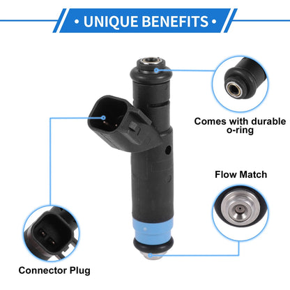 Fuel Injector No.04854181 for Jeep Wrangler 4.0L (1999-2004)