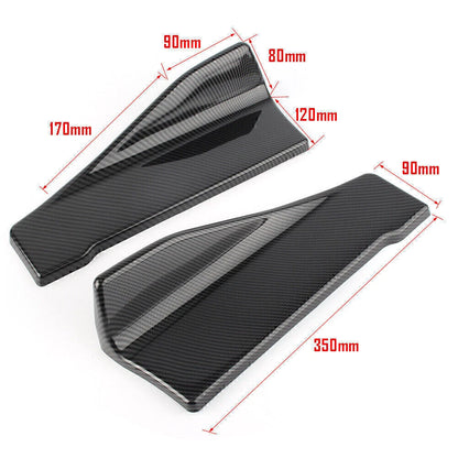 35cm Car Rear/Side Skirt Bumper Lip Protector Strip