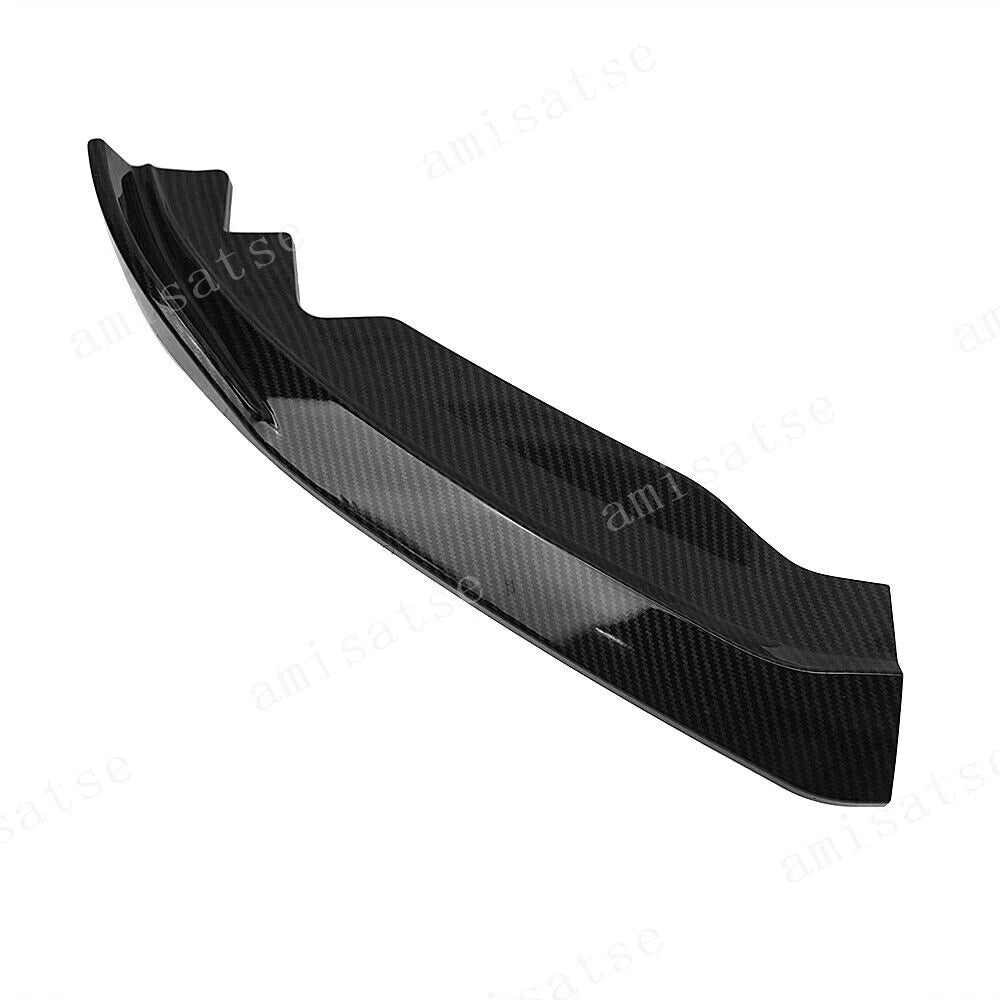 3 x Front Bumper Lip Spoiler Covers for Cadillac ATS (2015-2018)