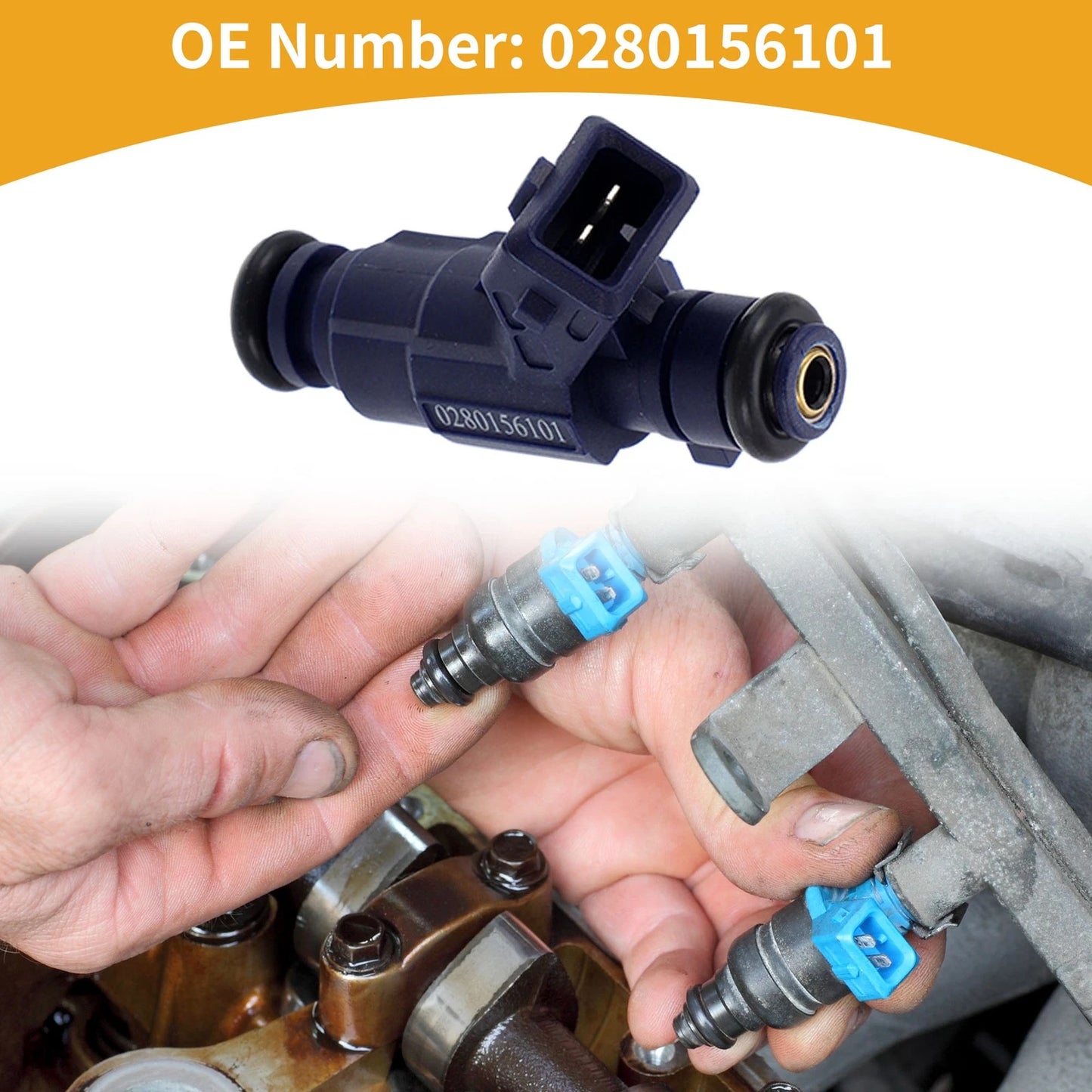 1 Pc Fuel Injector for Porsche Cayenne S (2003-2006)