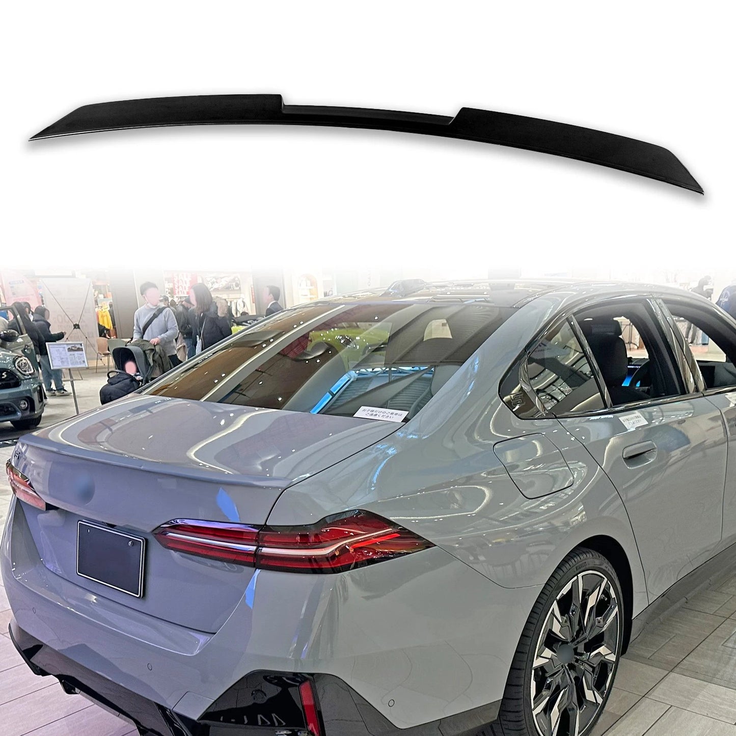 ABS Boot Spoiler for BMW 5 Series / i5 G60 (2024 - ) Black Sapphire