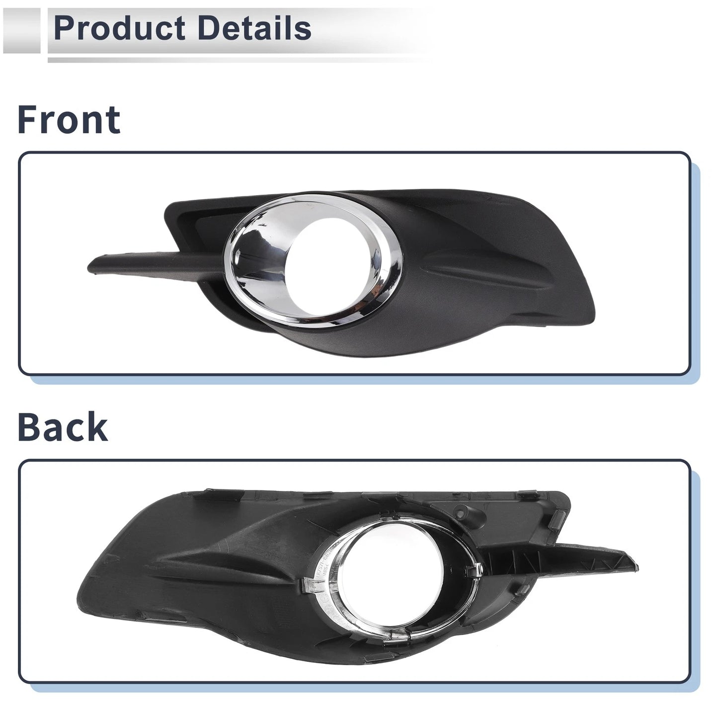 Front Left Fog Light Grill for Ford Mondeo (2001-2007)