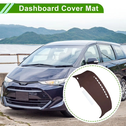 Dashboard Cover for Toyota Previa 50 Dash Mat Carpet Brown