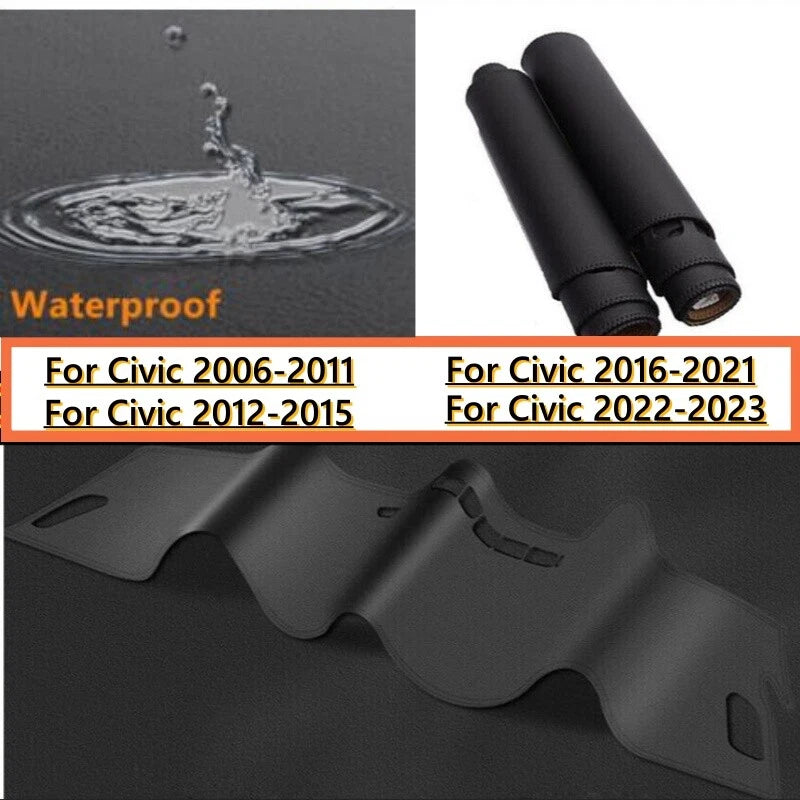 Leather / Car Dashboard Cover Dash Protector Mat Pad for Honda Civic (2006–2023)