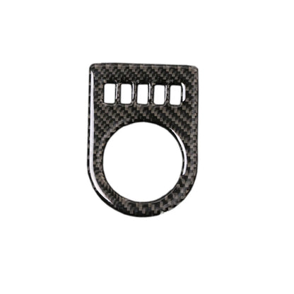Carbon Fiber Gear Shift Knob Buttons Cover Trim fit For Jaguar XE XF F-PACE