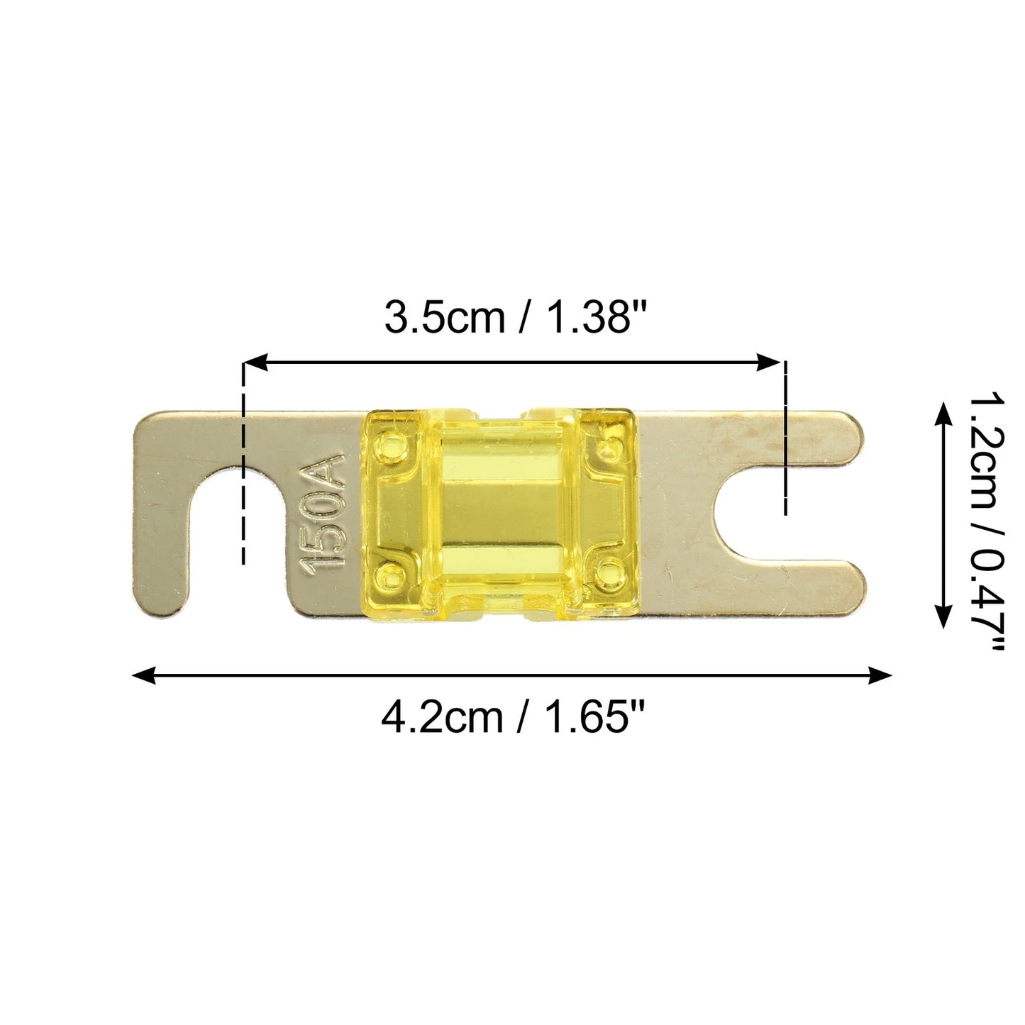 10 x 150A AFS Mini ANL Fuse for Car Truck Motorcycle Boat Audio CDs