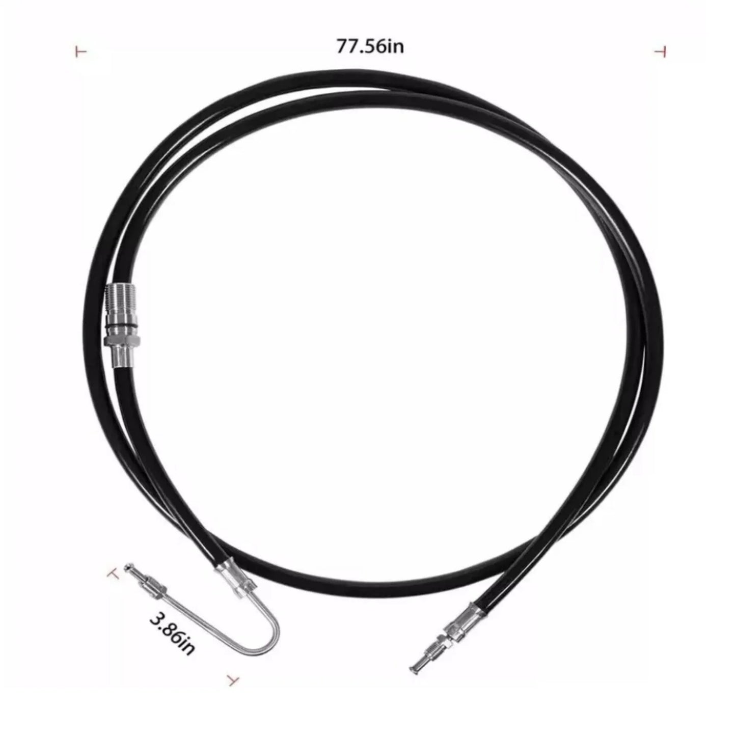 Hydraulic Hose Power Trim Kit for Volvo Penta DPH/DPR (Fits 21721550/21721548)
