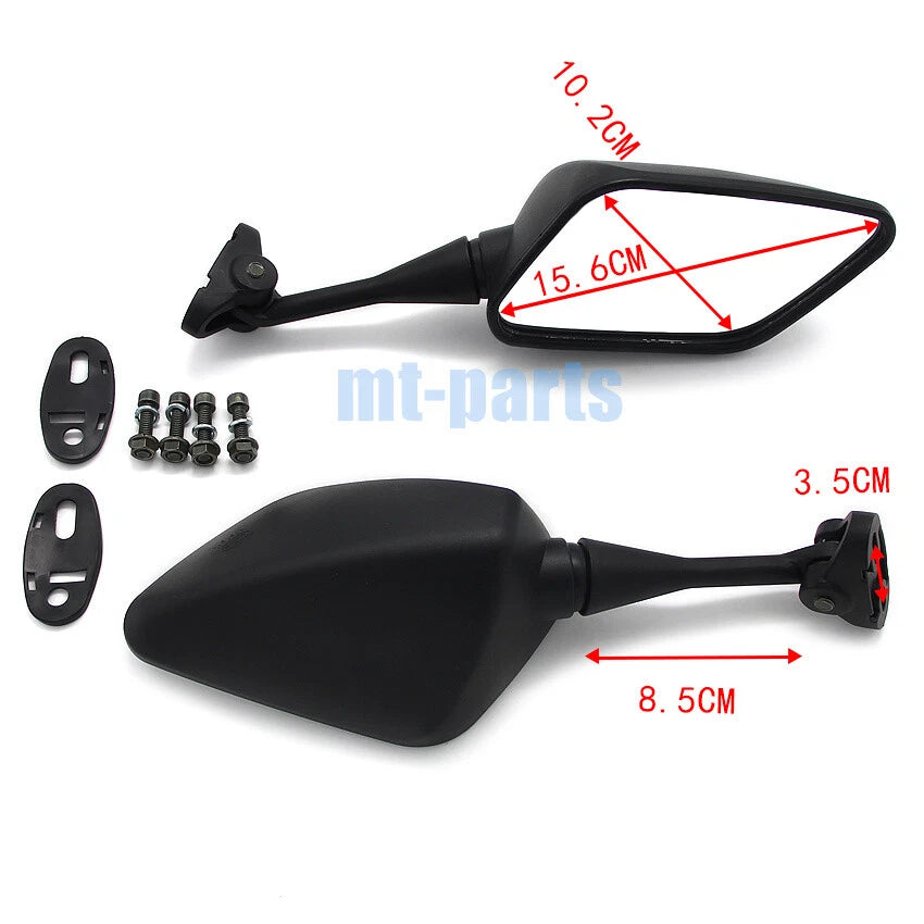 Black Rear View Mirror for HYOSUNG GT 125 R GT 250 R GT 650 R GT 650 S