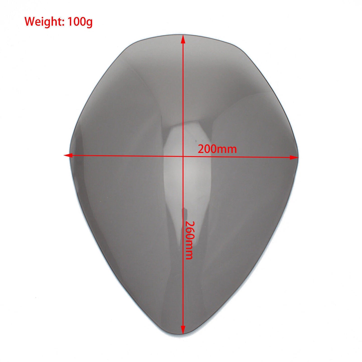Headlight Glass Protector Cover Smoke for Suzuki V-Strom 1000/650 (2017-2021)