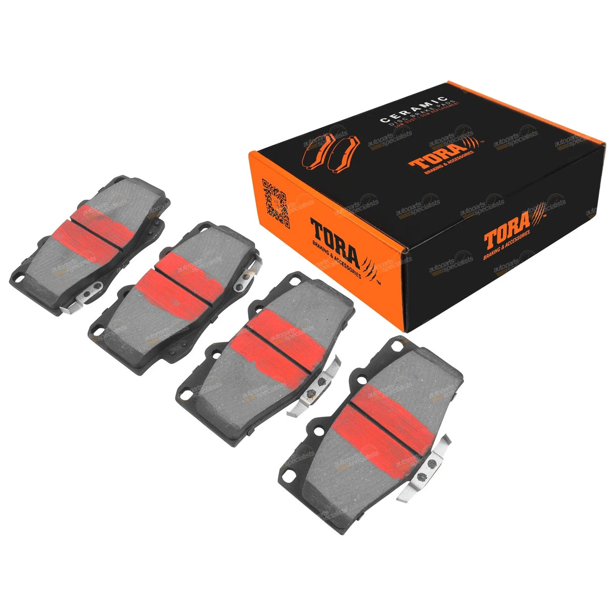 Front Disc Brake Pad Set for Toyota Hilux 4x4 (1988–2005)