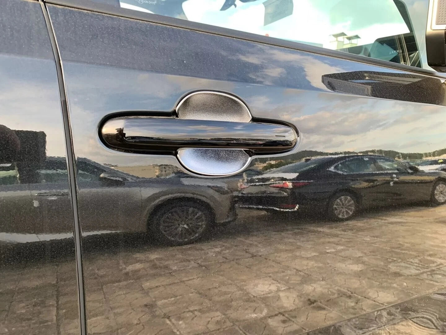 Door Handle Bowl Lid Side Cover Trim for Lexus GX550 (2024-2025) 4 x ABS Chrome