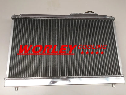 2 Row Aluminum Radiator & Fans for Toyota Celica ST205 GT4 (1994-1999)