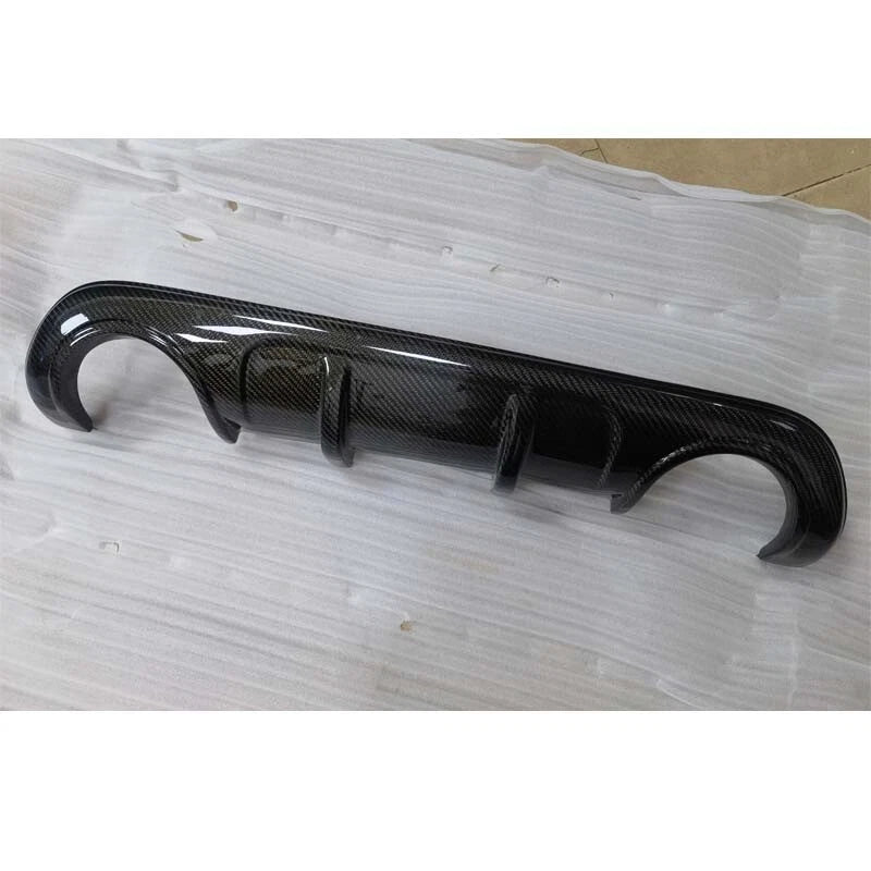 Carbon Fiber Rear Diffuser Lip Exhaust Valance Fit for Audi TT 2000-2006