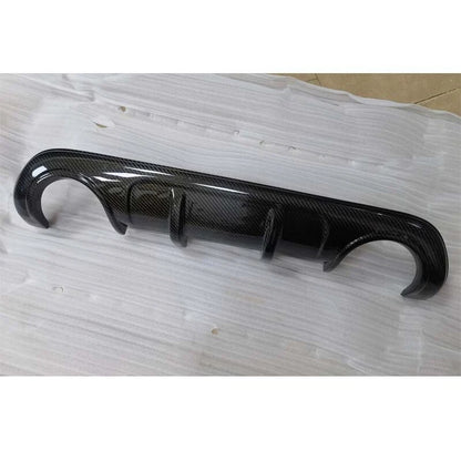 Carbon Fiber Rear Diffuser Lip Exhaust Valance Fit for Audi TT 2000-2006