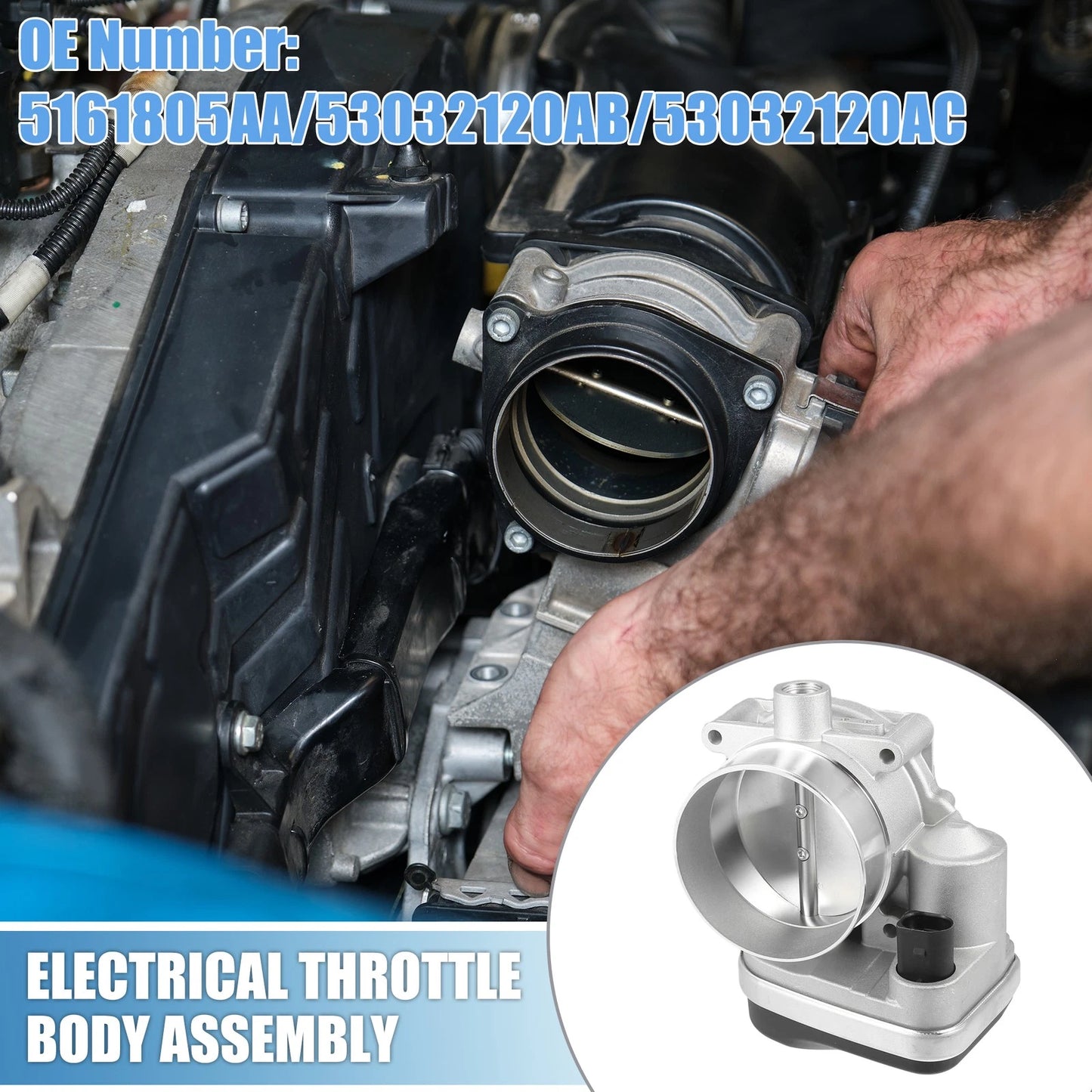 Electronic Throttle Body Assembly for Dodge RAM 1500 (2003 - 2004)