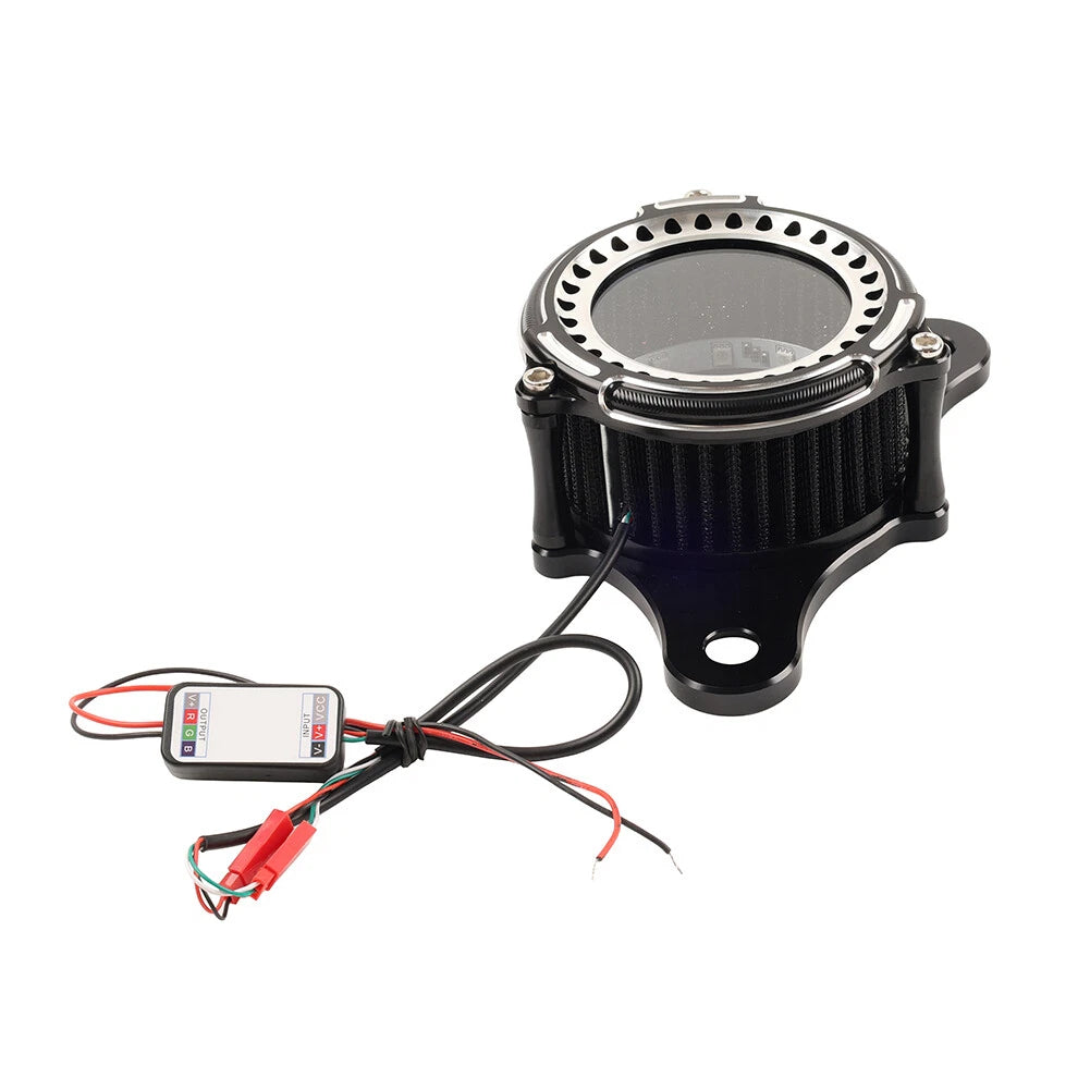 Air Cleaner Intake Filter for Harley Touring Softail Fat Boy Dyna FXR