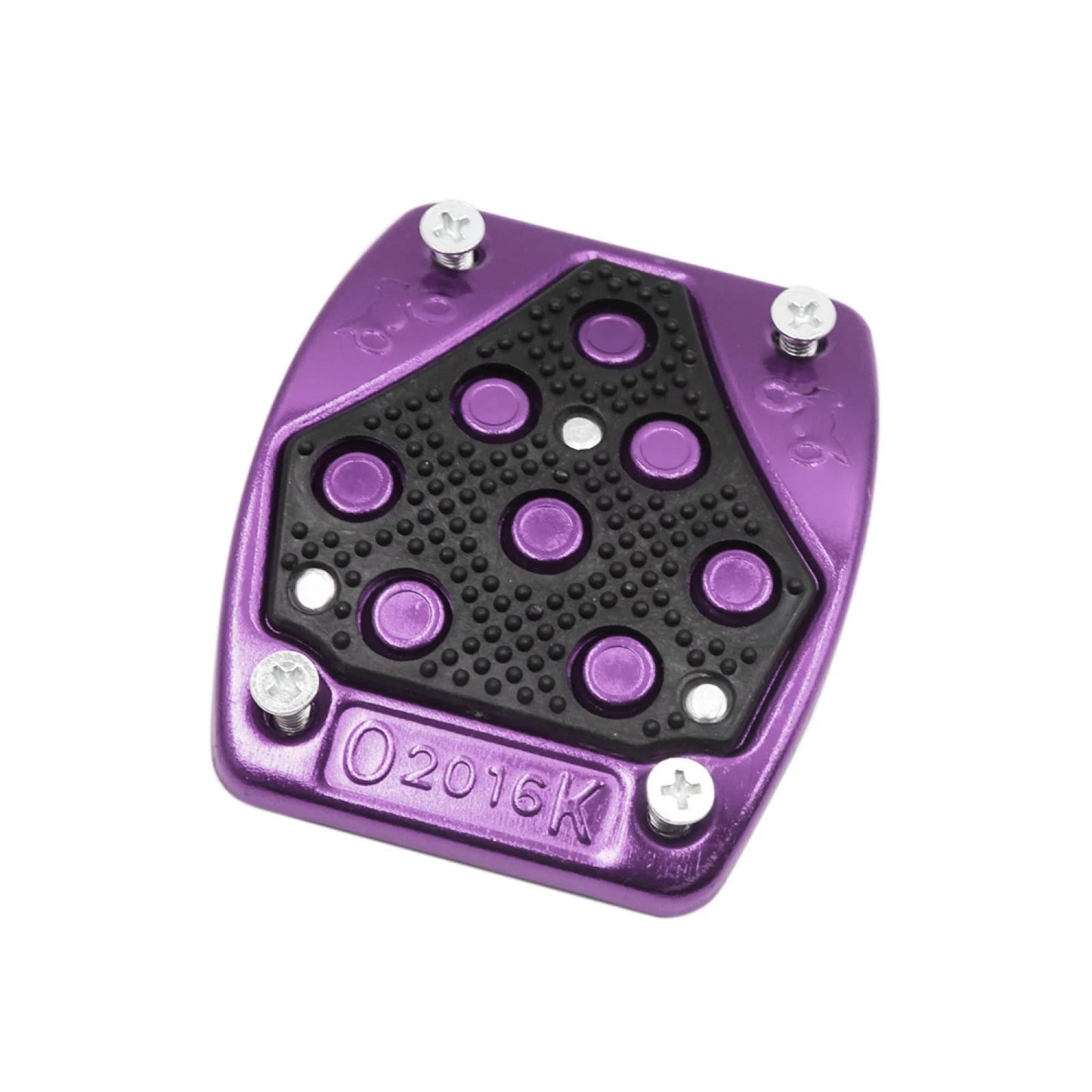 Brake Pedal Cover Universal Black Purple Aluminum Alloy Antislip for Motorcycle