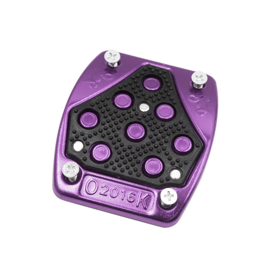 Brake Pedal Cover Universal Black Purple Aluminum Alloy Antislip for Motorcycle